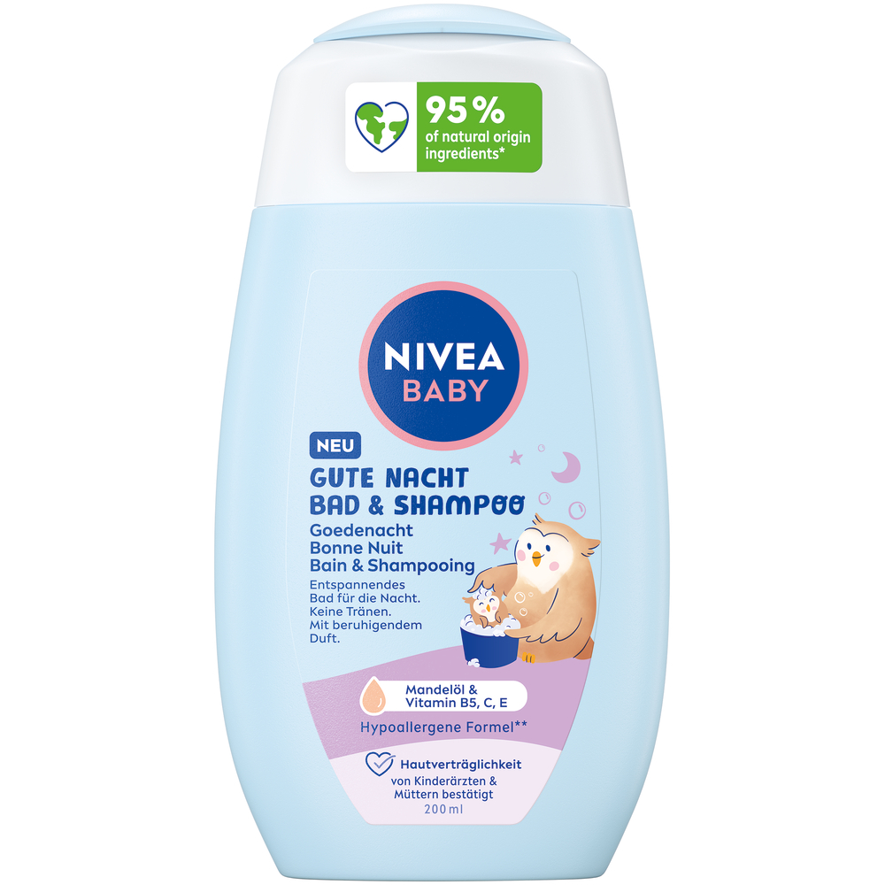 NIVEA BABY Bad&Shampoo Gute Nacht 200 ml