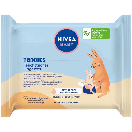 NIVEA BABY Feuchttücher Toddies Btl 57 Stk