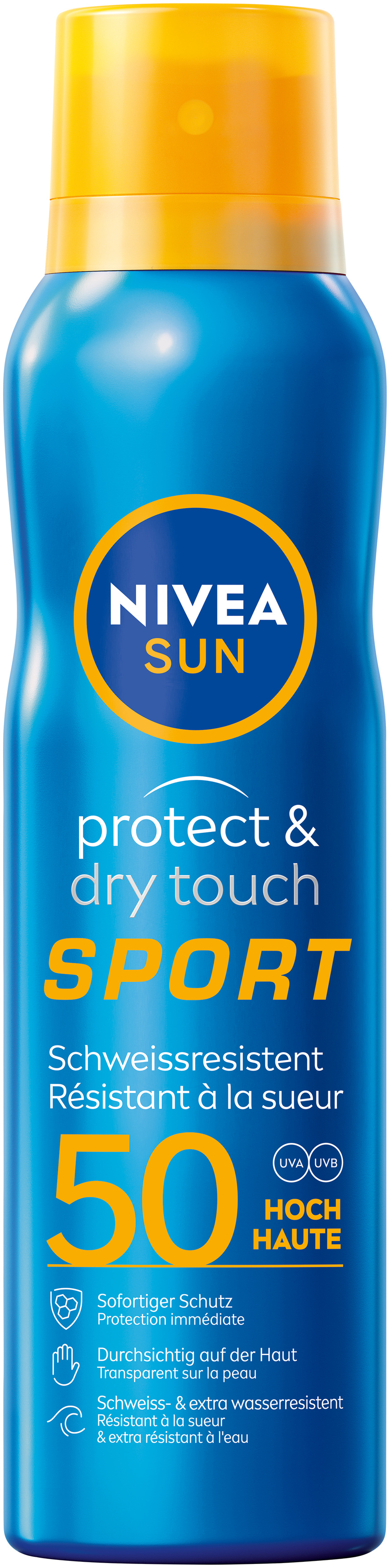 NIVEA SUN UV Dry Prot Sport Sprühneb LSF50 200 ml