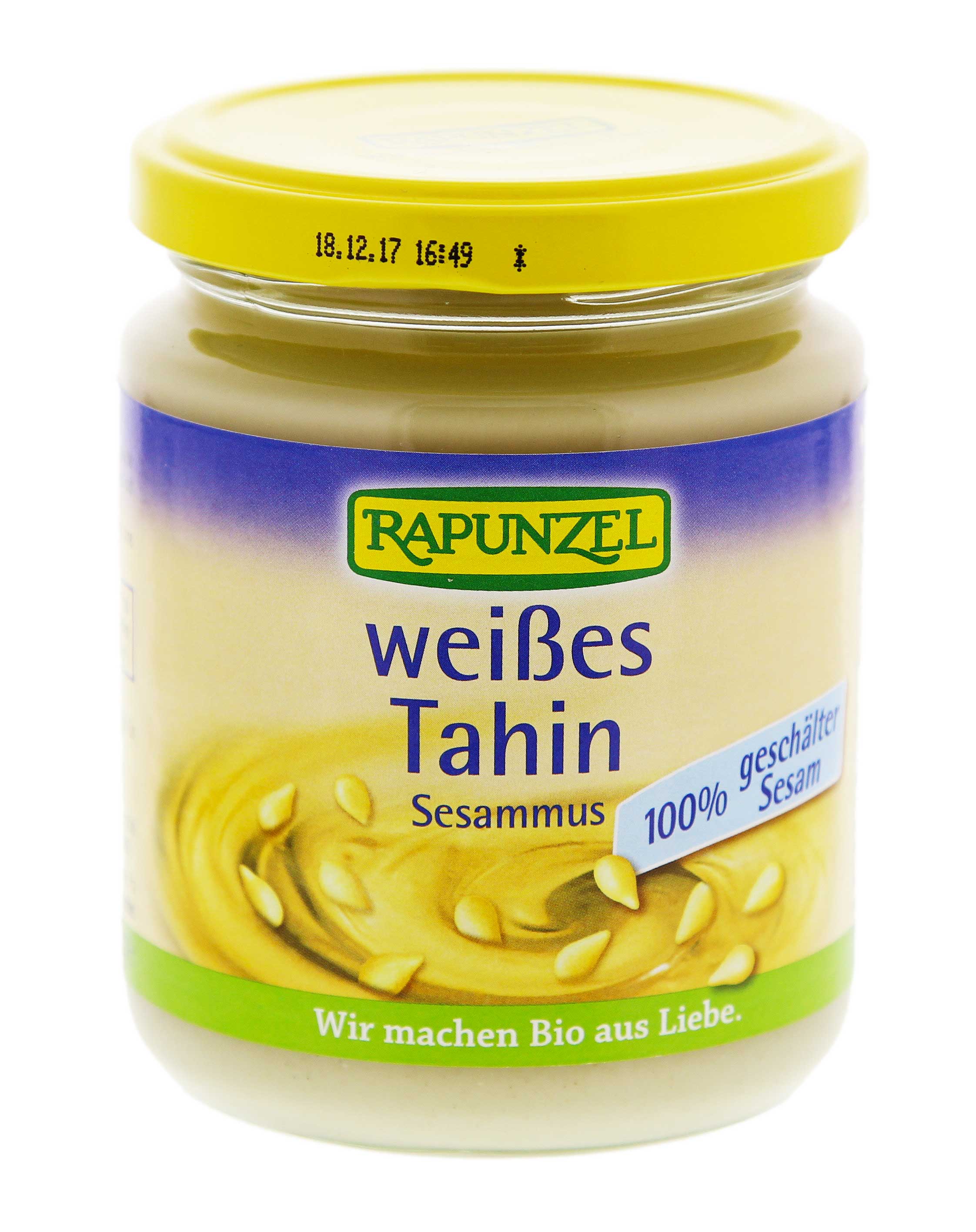 RAPUNZEL Tahin weiss ohne Salz Glas 250 g