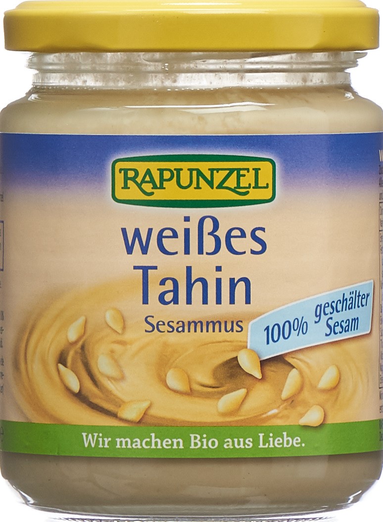 RAPUNZEL Tahin weiss ohne Salz Glas 250 g