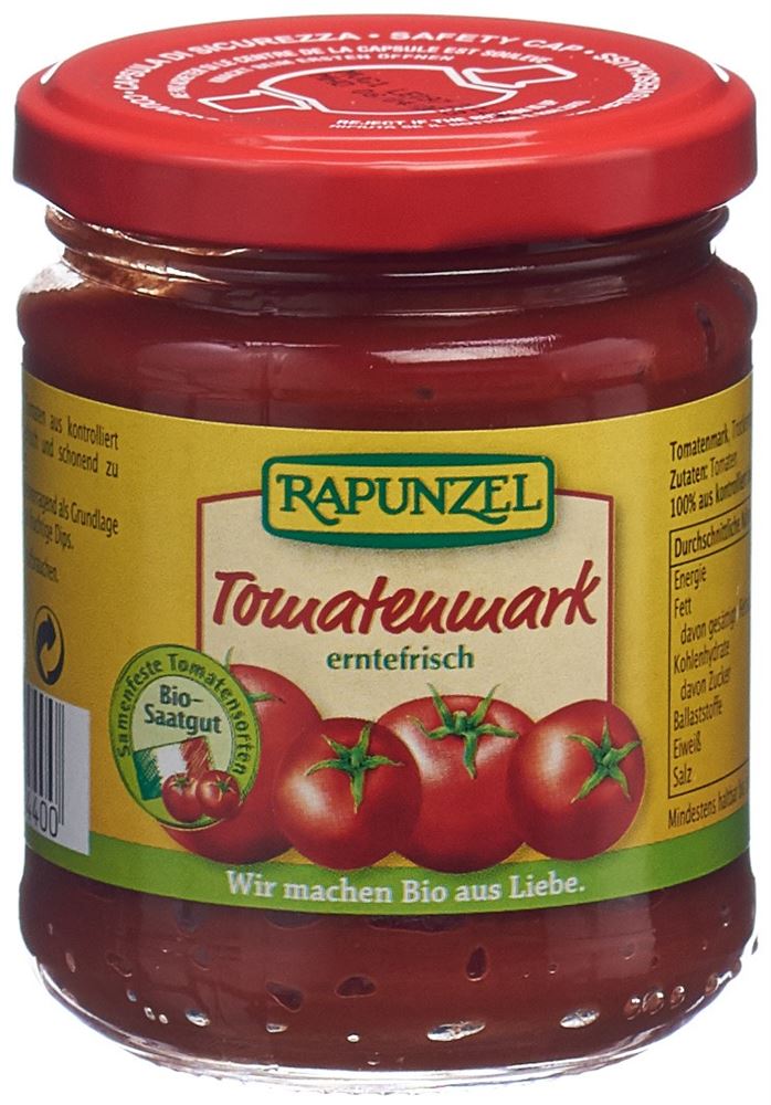 RAPUNZEL Tomatenmark Glas 200 g