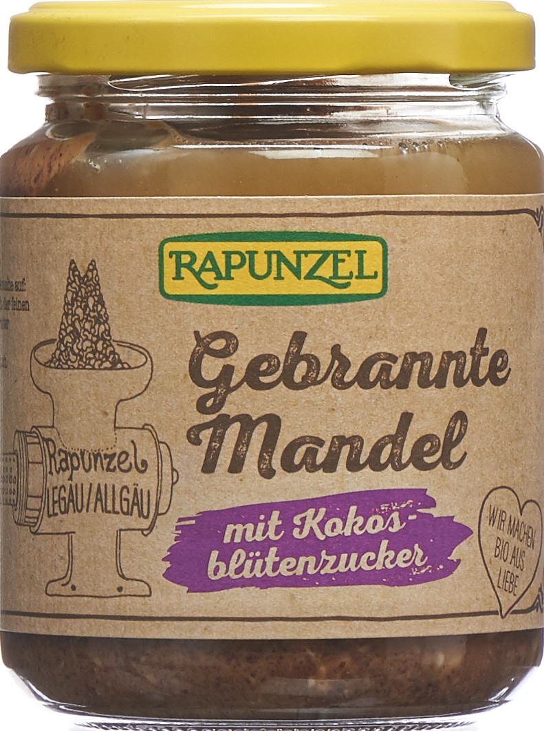 RAPUNZEL Creme gebr Mandel Kokosblütenzucker 250 g