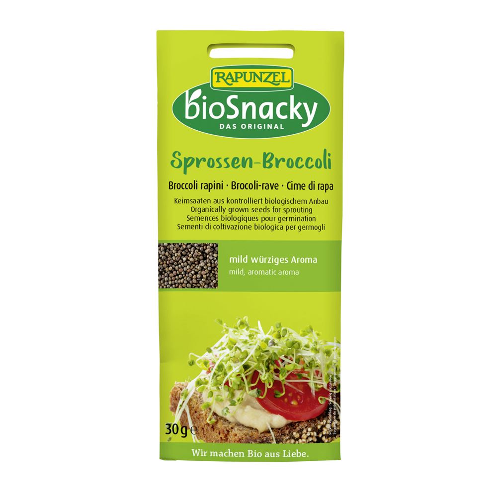 BIOSNACKY Sprossen-Broccoli Btl 30 g