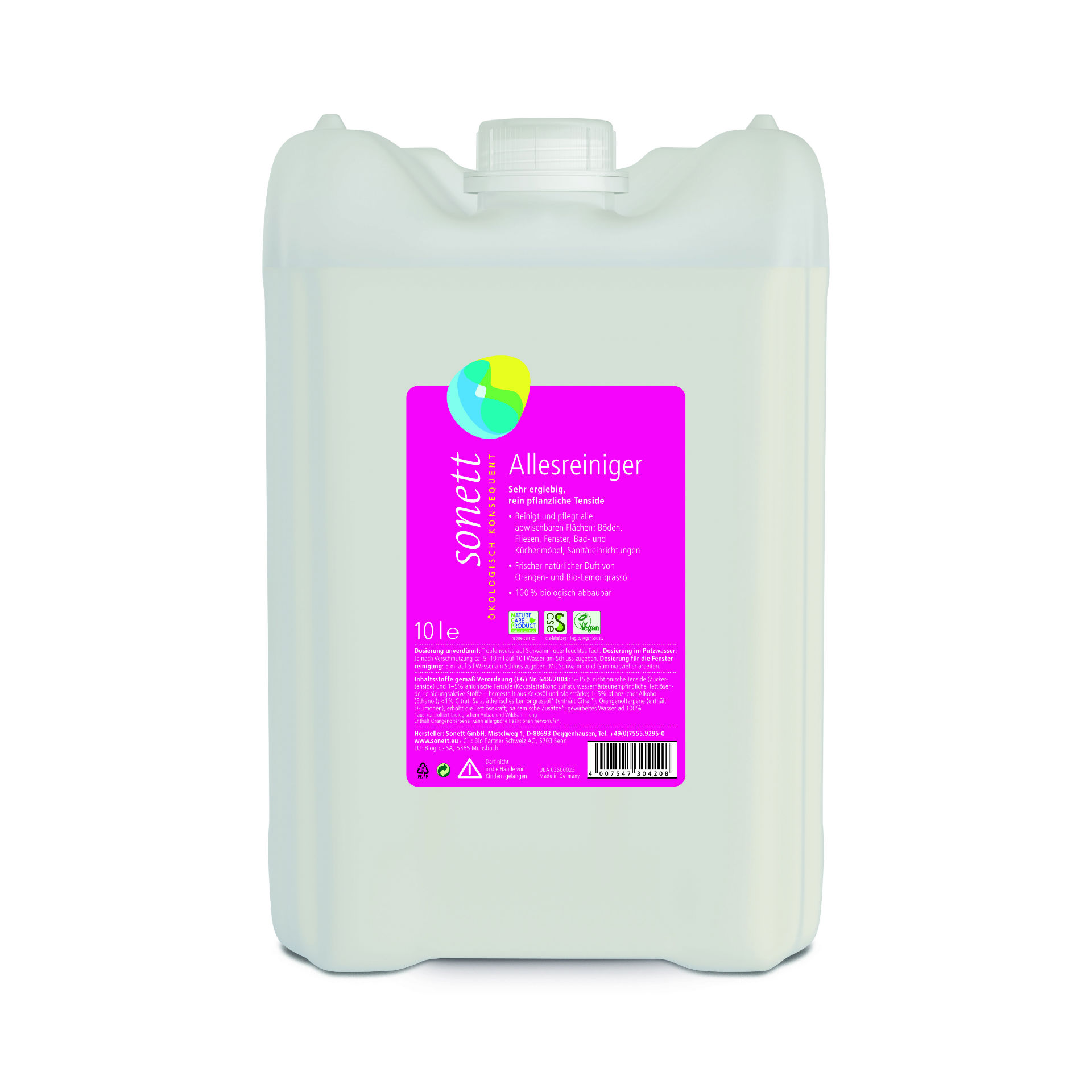 SONETT Allesreiniger Kanister 10 lt