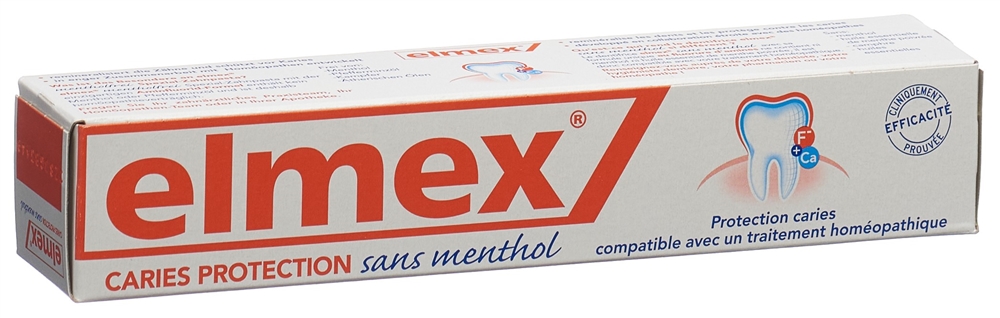 ELMEX KARIESSCHUTZ Zahnpasta mentholfrei 75 ml