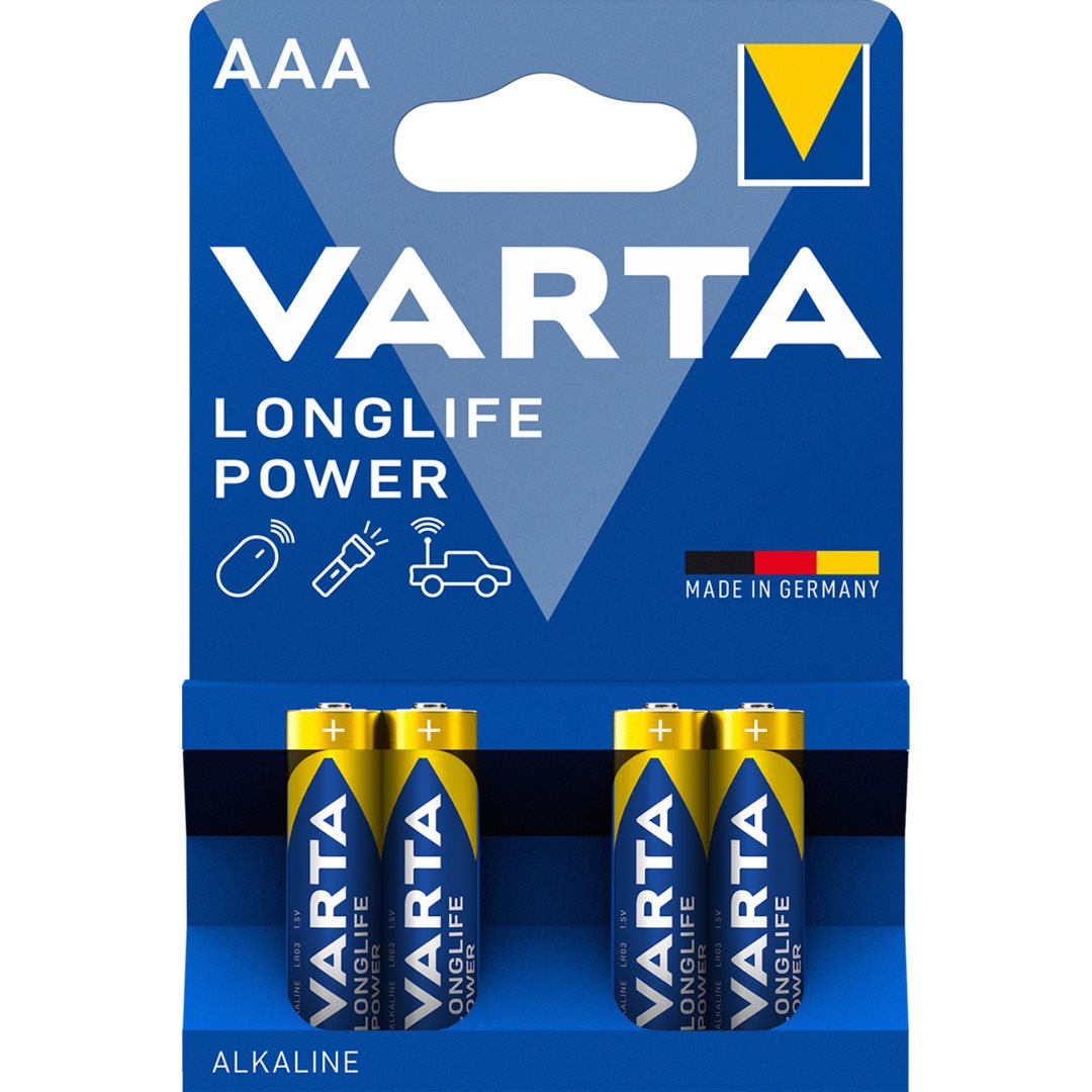 VARTA Longlife Power AAA 4 Stk