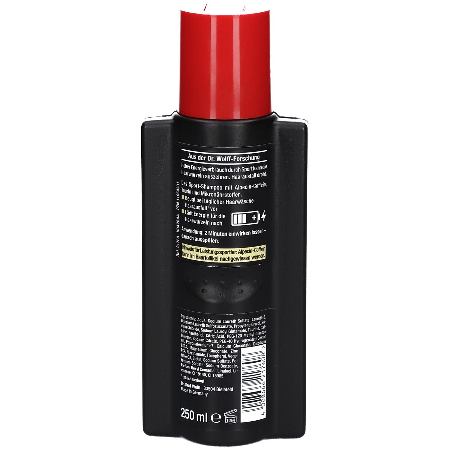 ALPECIN Sport Shampoo CTX 250 ml