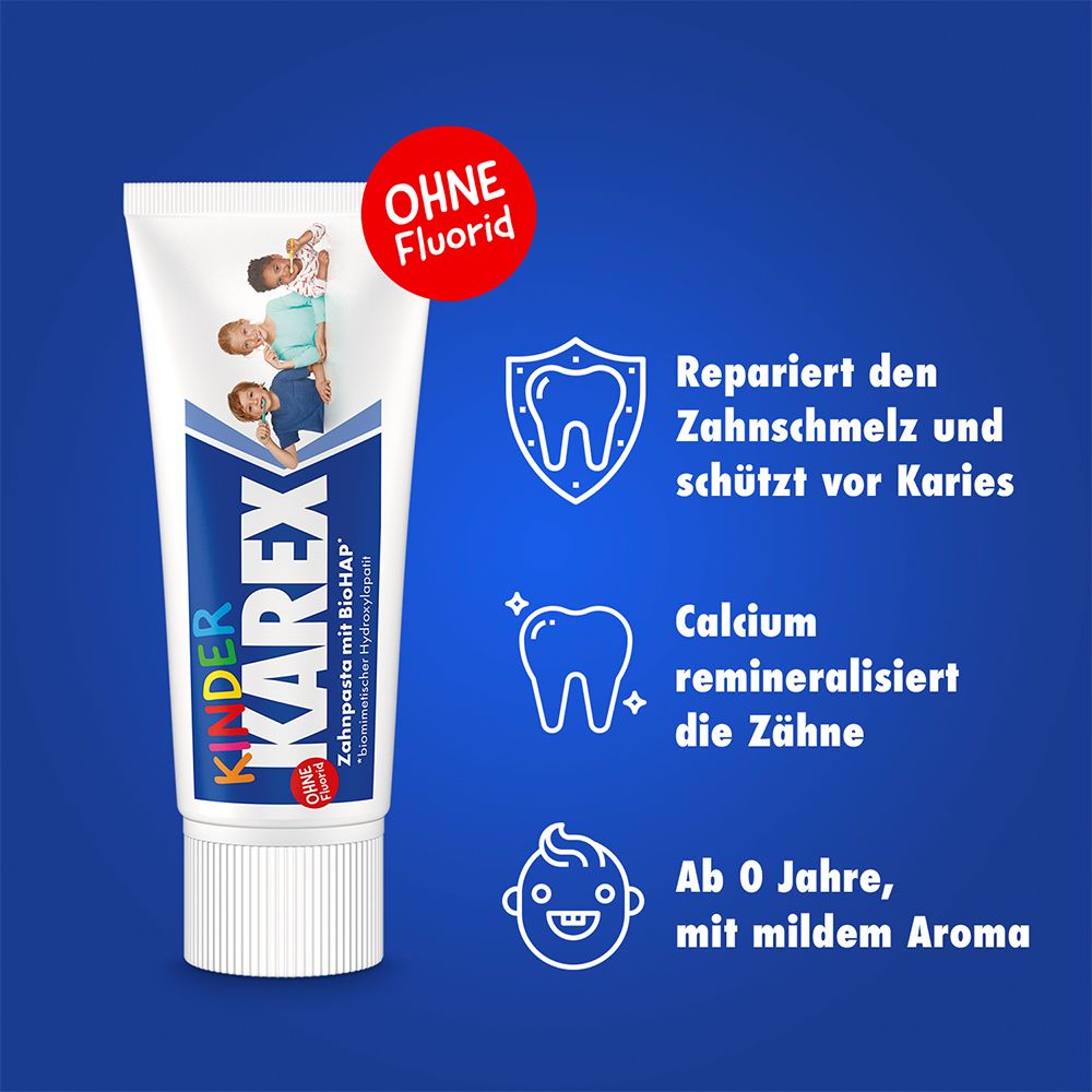 KAREX Kinder Zahnpasta Tb 50 ml