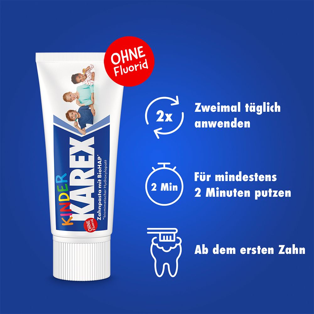KAREX Kinder Zahnpasta Tb 50 ml