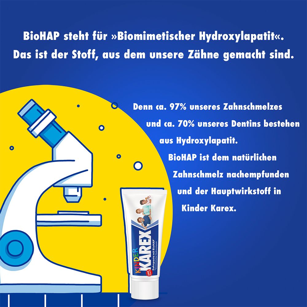 KAREX Kinder Zahnpasta Tb 50 ml