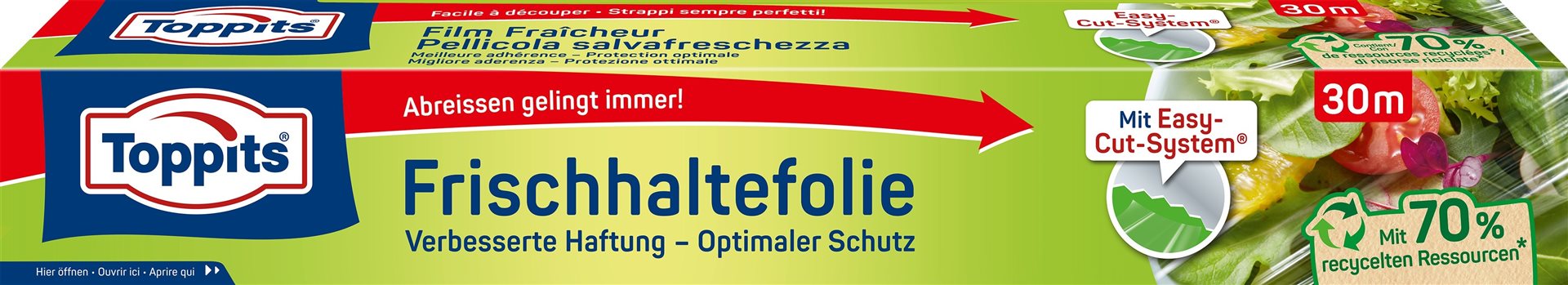 TOPPITS Frischhaltefolie 32.5cmx30m