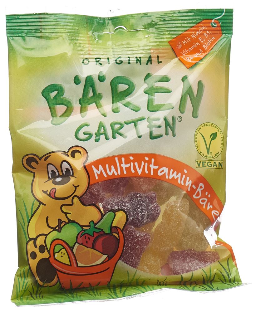 SOLDAN BÄRENGARTEN vegane Multivitamin-Bären 125 g