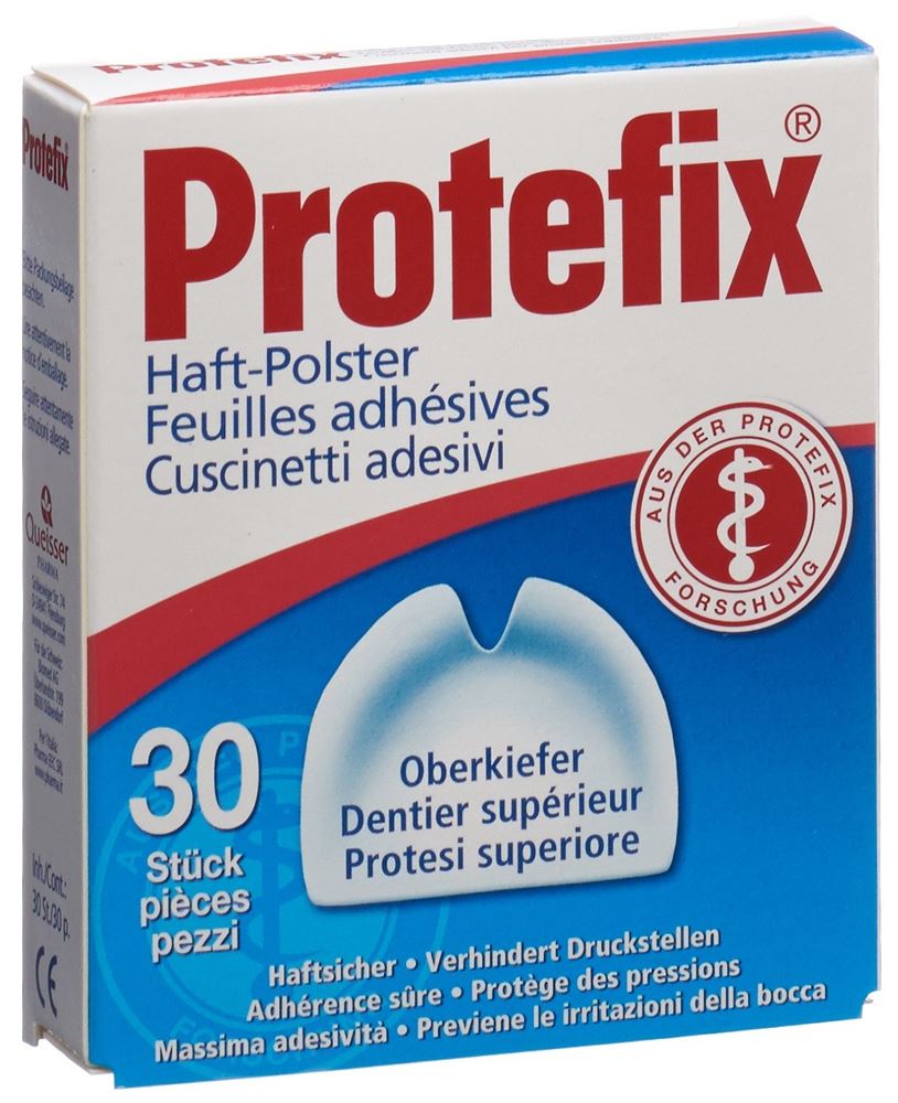 PROTEFIX Haftpolster Oberkiefer 30 Stk