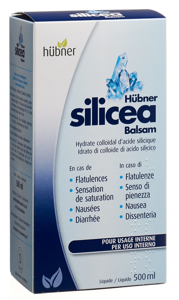 HÜBNER silicea baume liq fl 500 ml