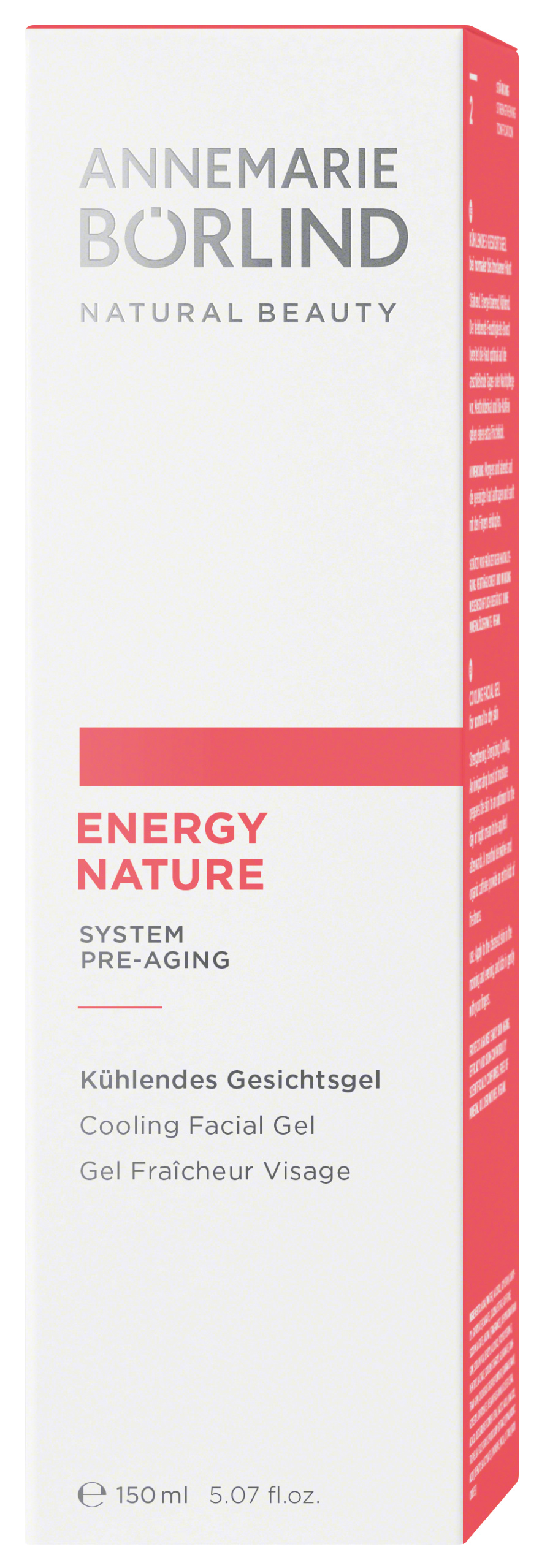 BÖRLIND ENERGYNATURE Kühlendes Gesichtsgel 150 ml