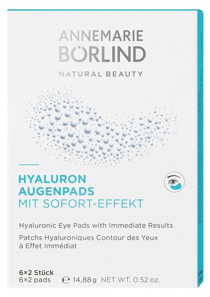 BÖRLIND Hyal Augenp Sofort Effekt 6 Stk