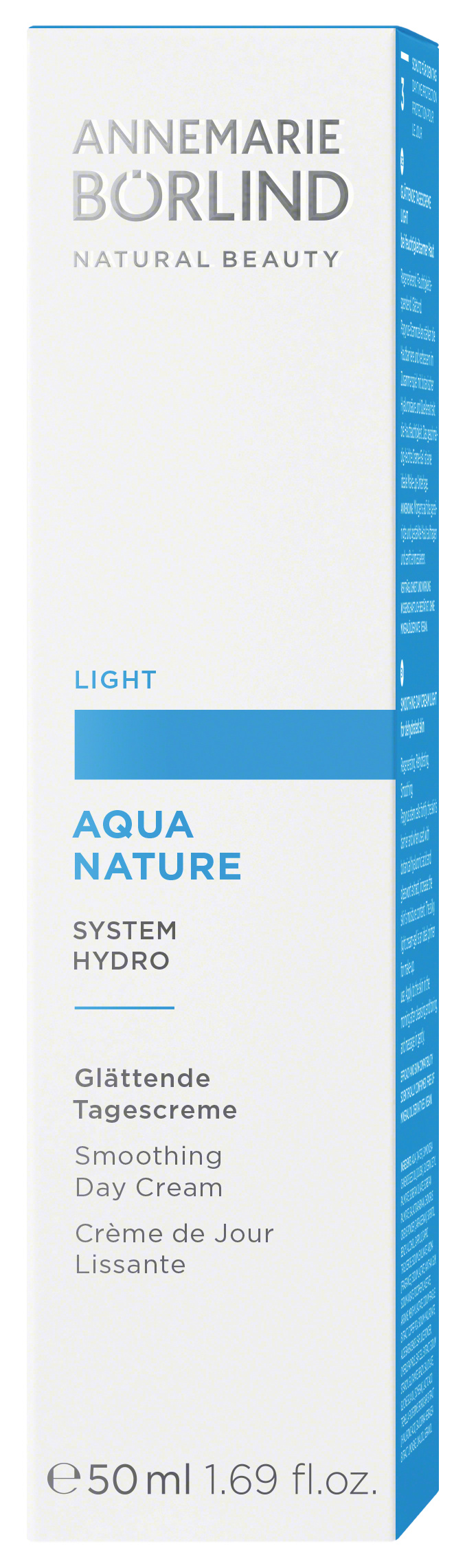BÖRLIND AQUANATURE Glättende Tagescr Light 50 ml