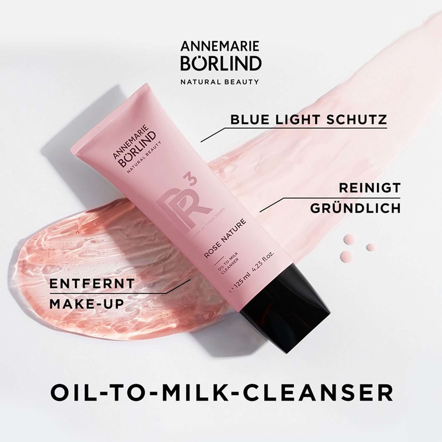 BÖRLIND ROSE NATURE Oil to Milk Cleanser 125 ml