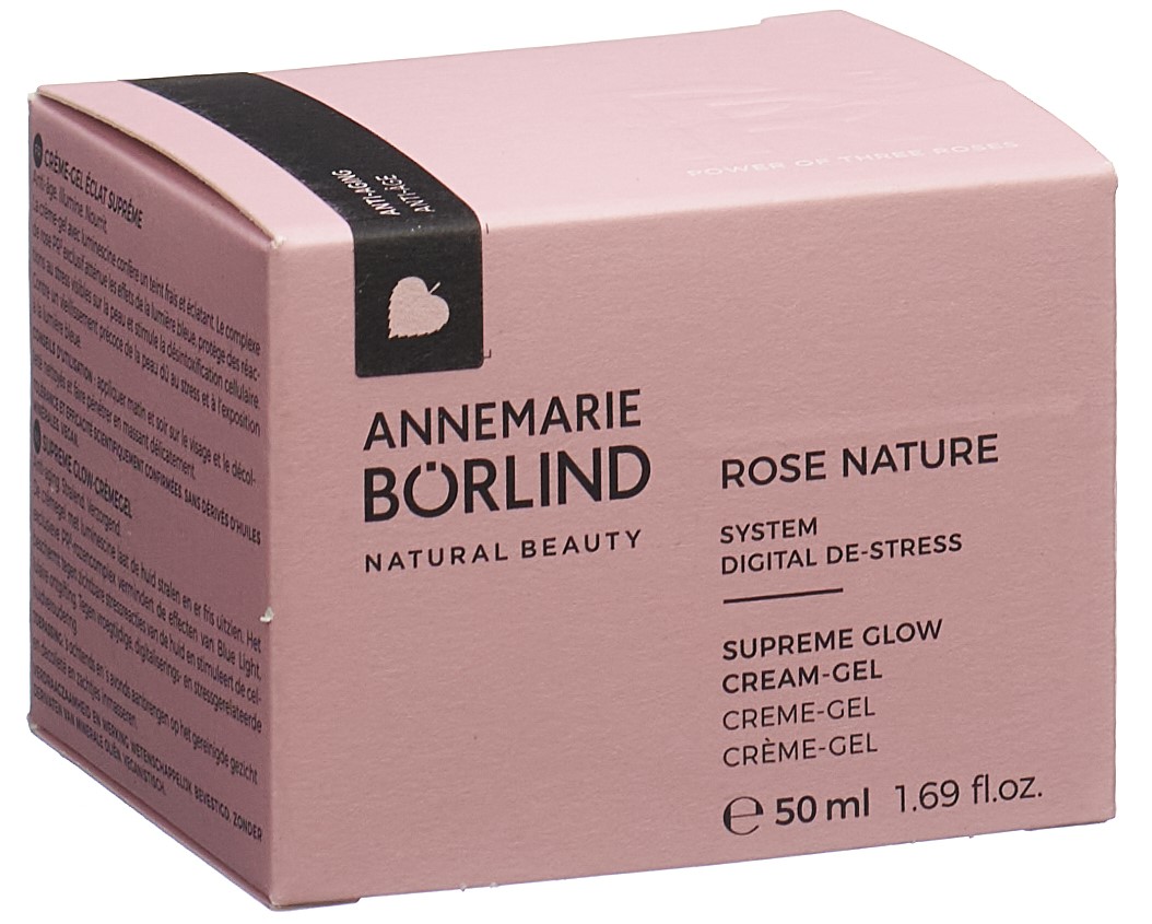 BÖRLIND ROSE NATURE Supreme Glow Cream Gel 50 ml