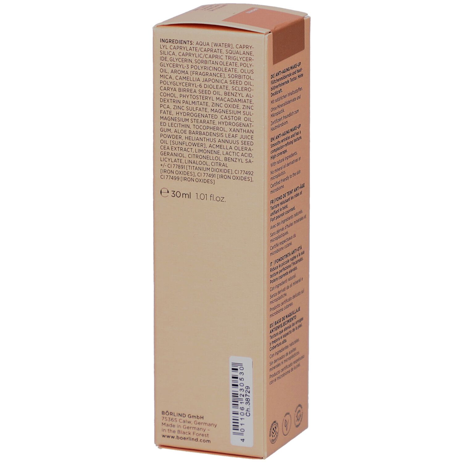 BÖRLIND Anti Aging Make up Bronze