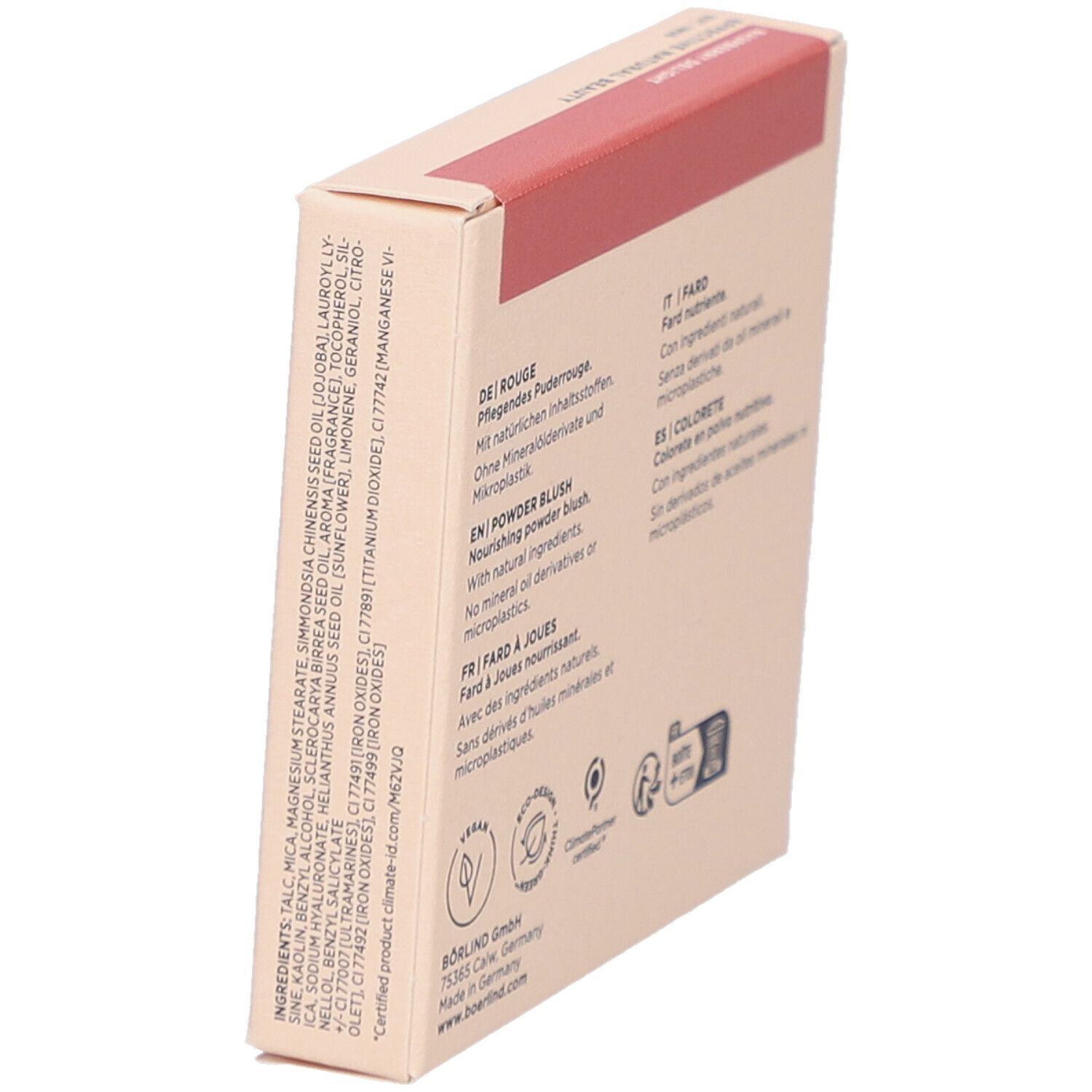 BÖRLIND Puderrouge Raspb Del