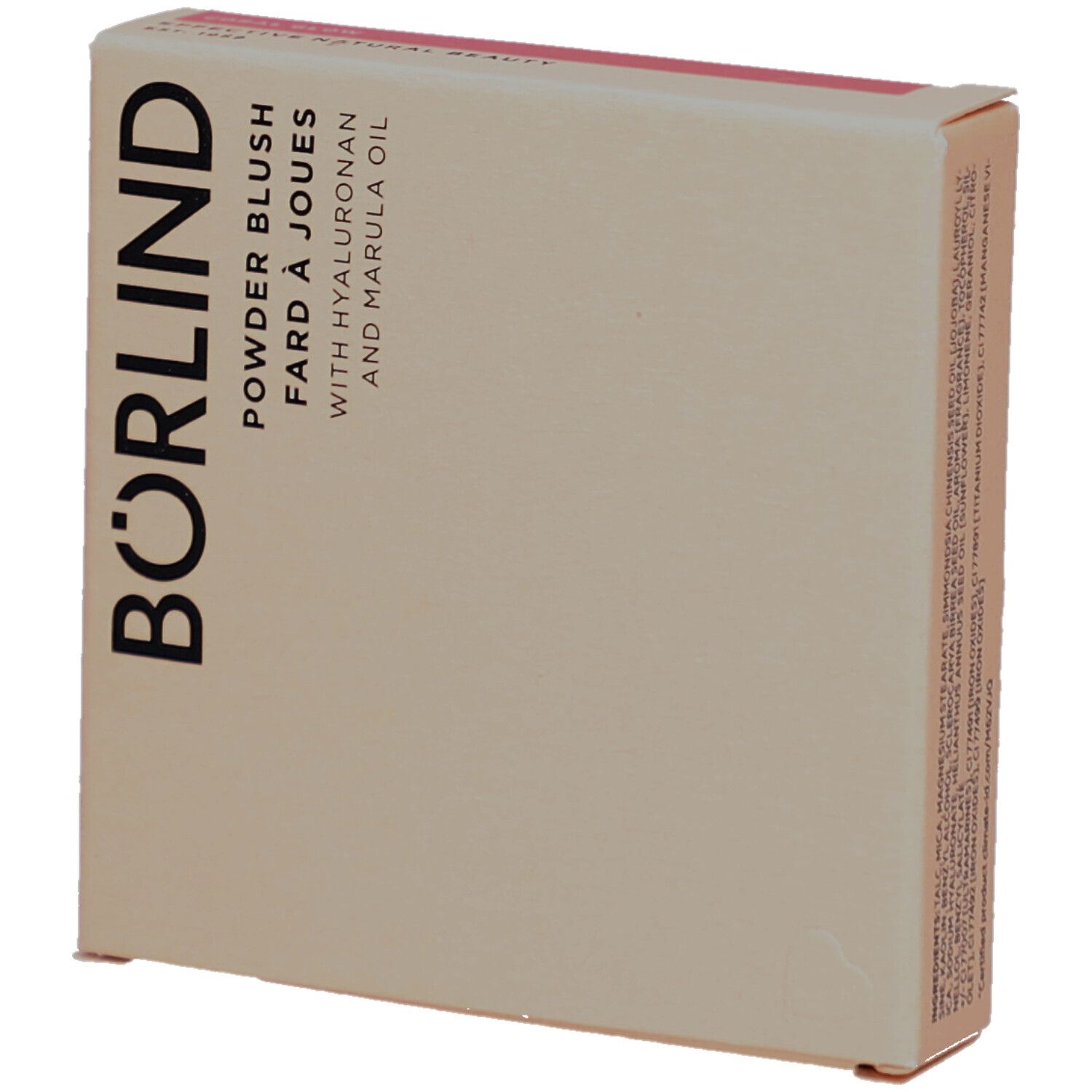 BÖRLIND Puderrouge Coral Glow