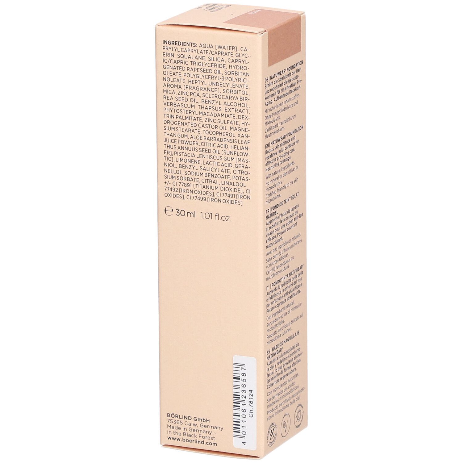 BÖRLIND Natuwear Foundation Hazel