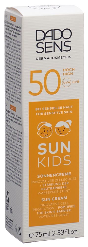 DADO SENS Sun Sonnen Creme Kids SPF50 75 ml