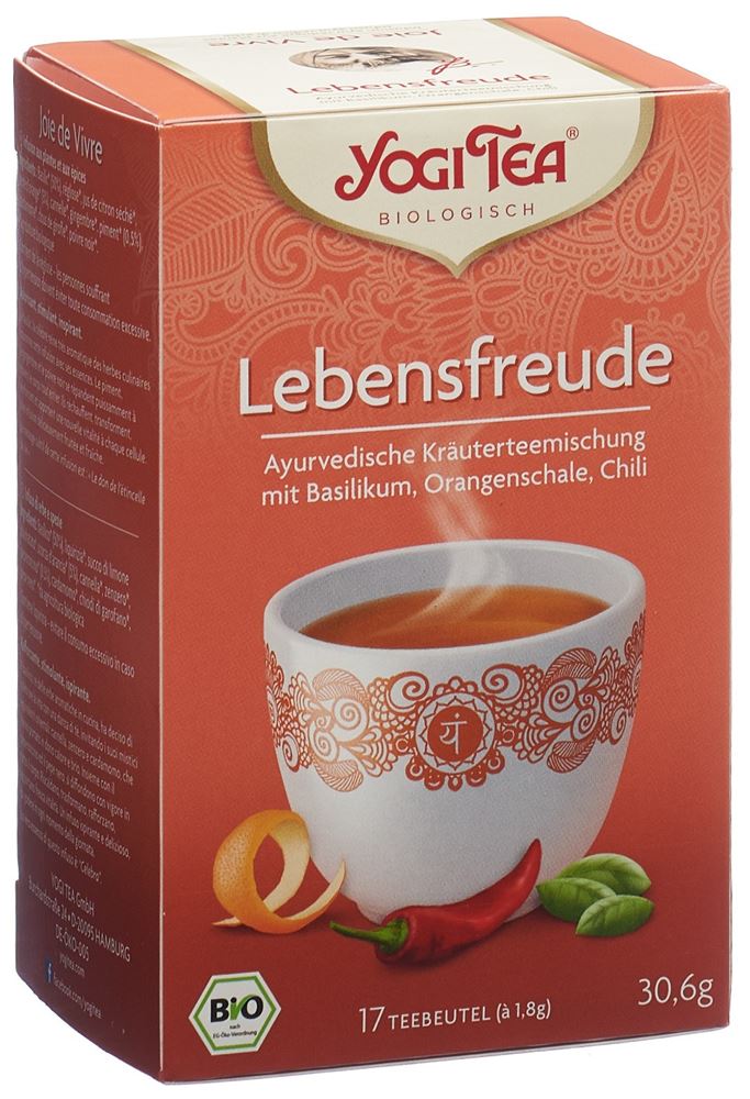 YOGI TEA Lebensfreude Tee 17 Btl 1.8 g