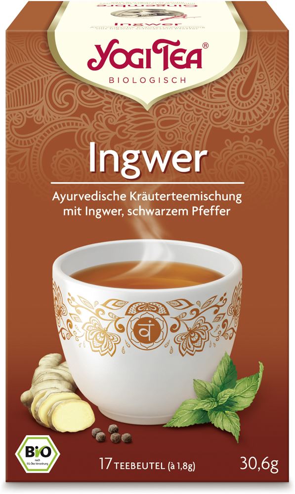 YOGI TEA Ingwer TEE 17 Btl 1.8 g