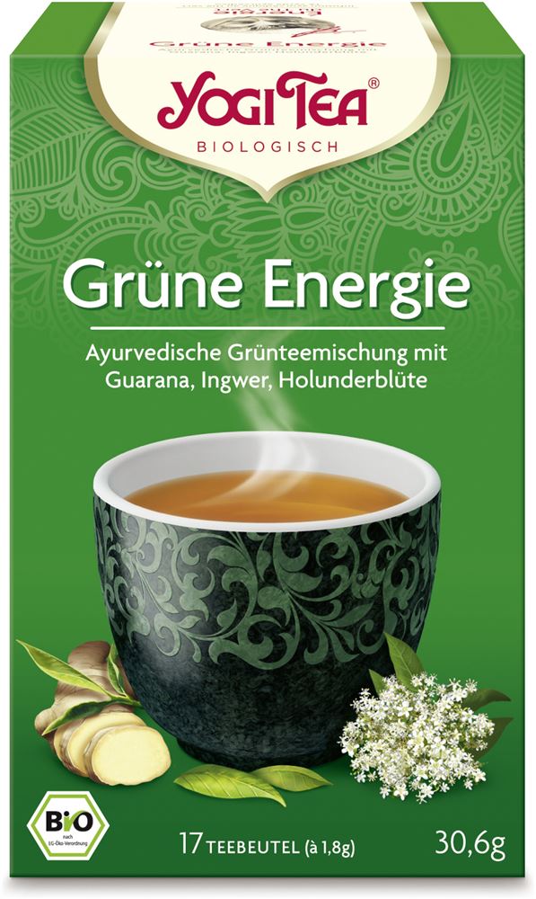 YOGI TEA Grüne Energie 17 x 1.8 g