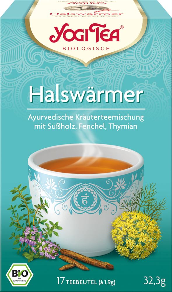 YOGI TEA Halswärmer Tee 17 Btl 1.8 g