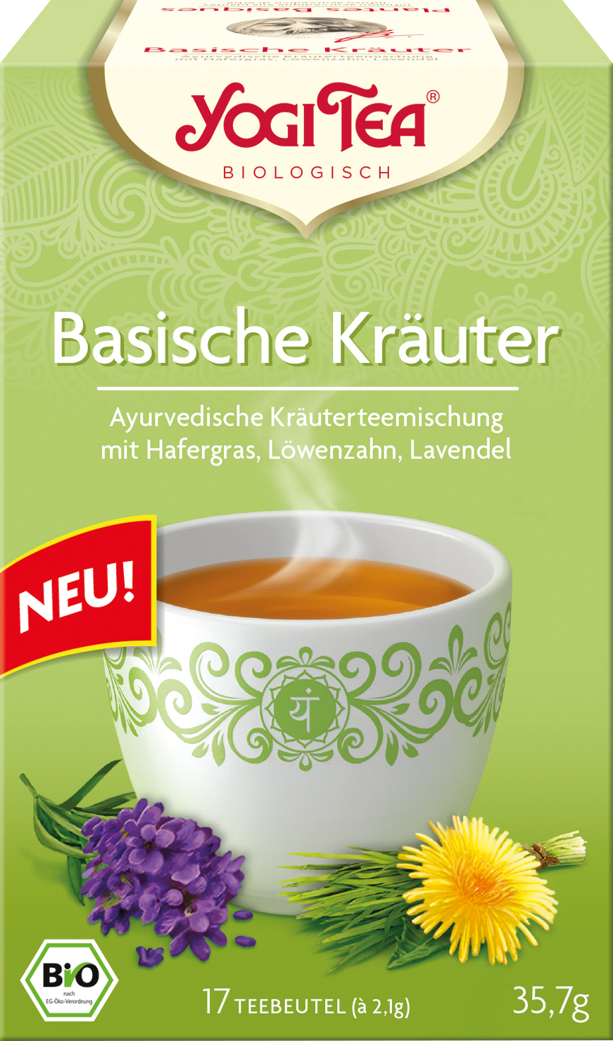 YOGI TEA Basische Kräuter 17 Btl 1.8 g