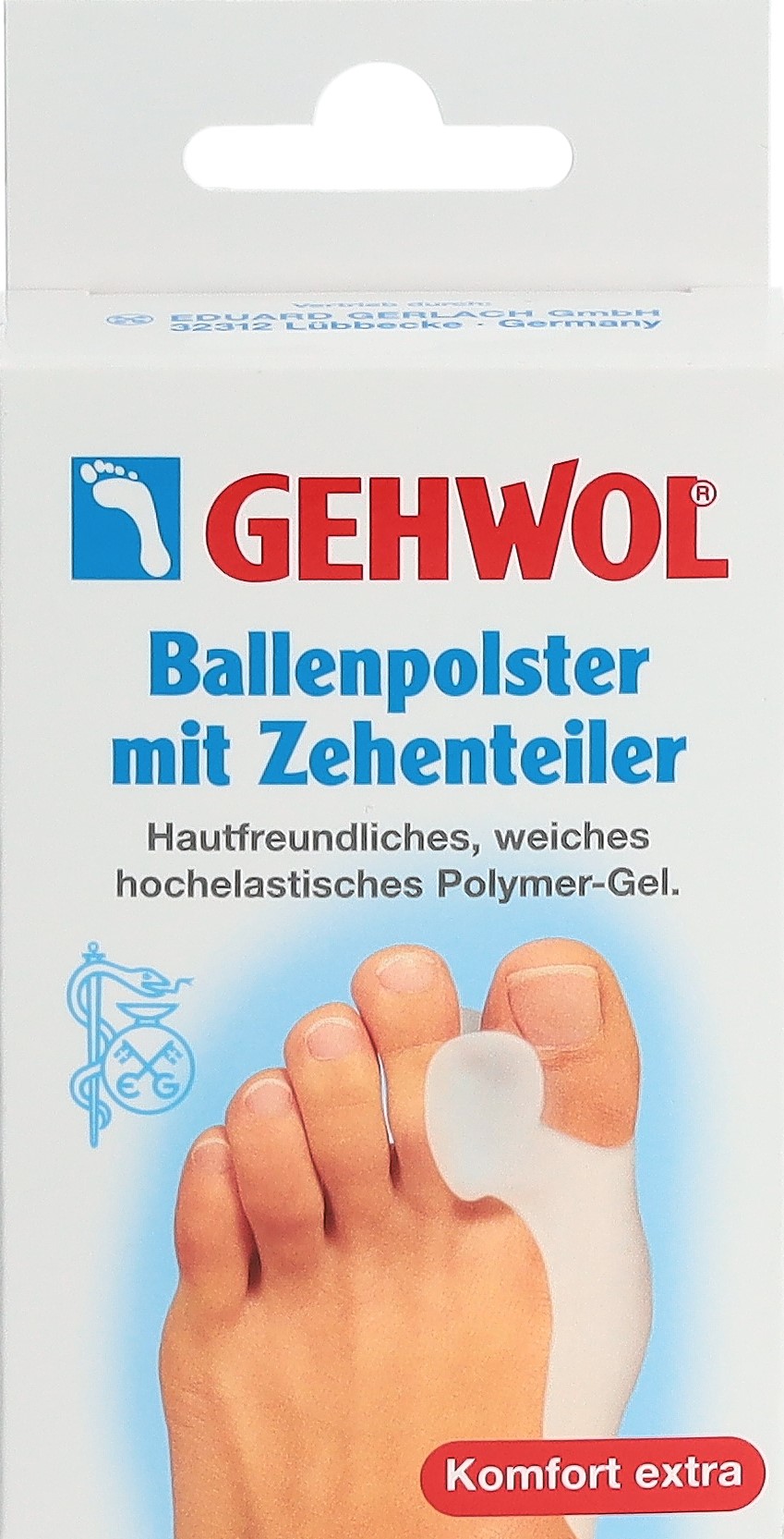 GEHWOL Ballenpolster mit Zehenteiler