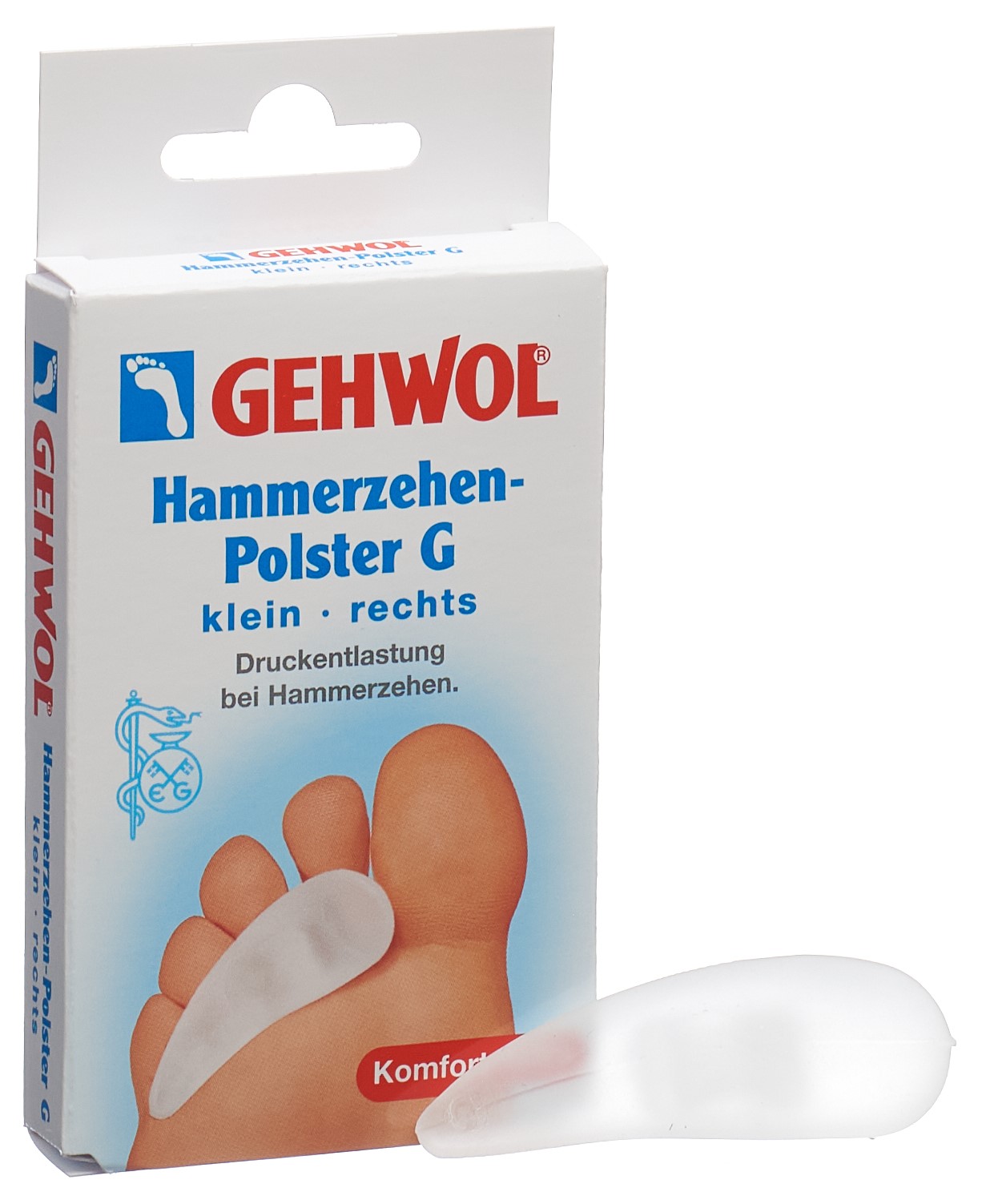 GEHWOL Hammerzehen-Polster G klein rechts