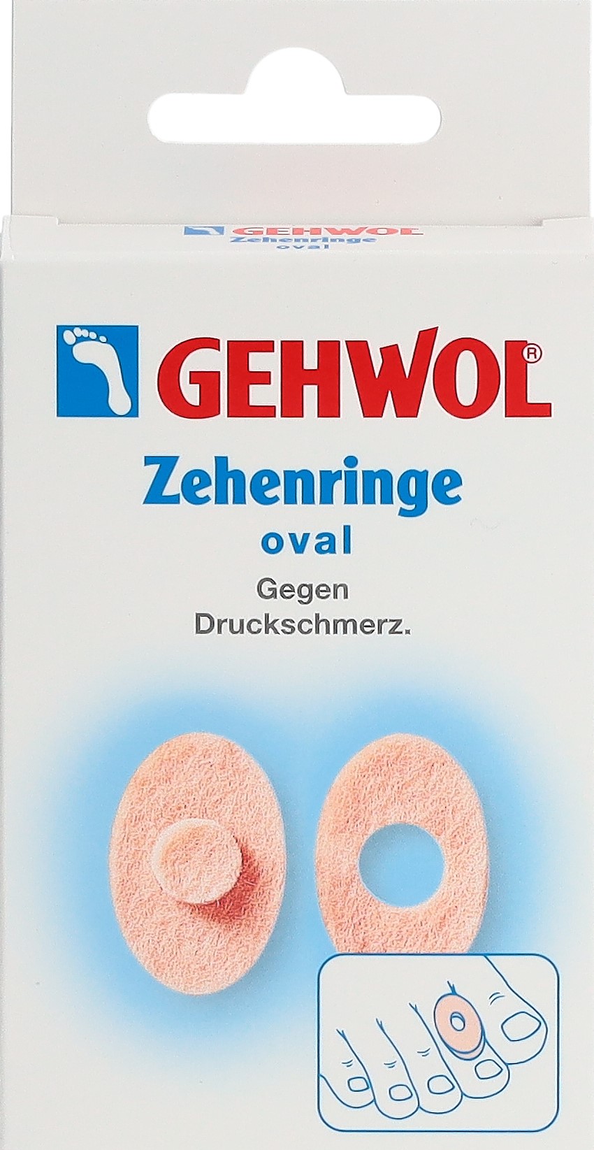 GEHWOL Zehenringe oval 9 Stk