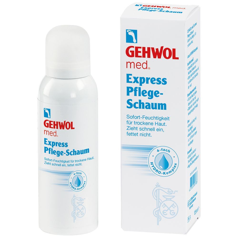 GEHWOL MED mousse de soin GB/F/NL/D Ds 125 ml