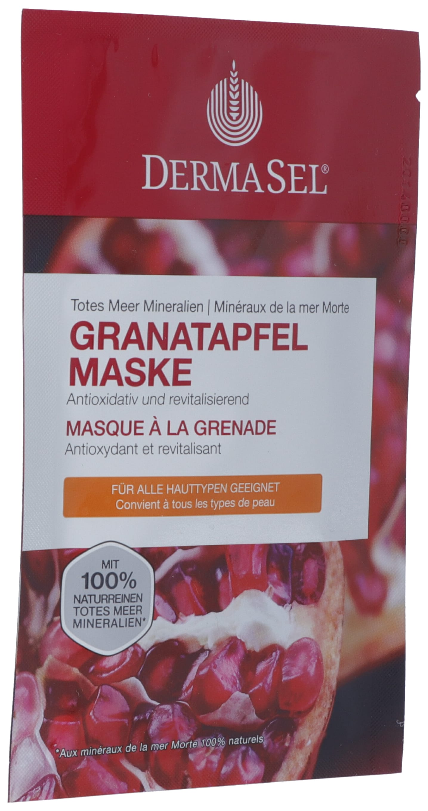 DERMASEL Maske Granatapfel D/F Btl 12 ml