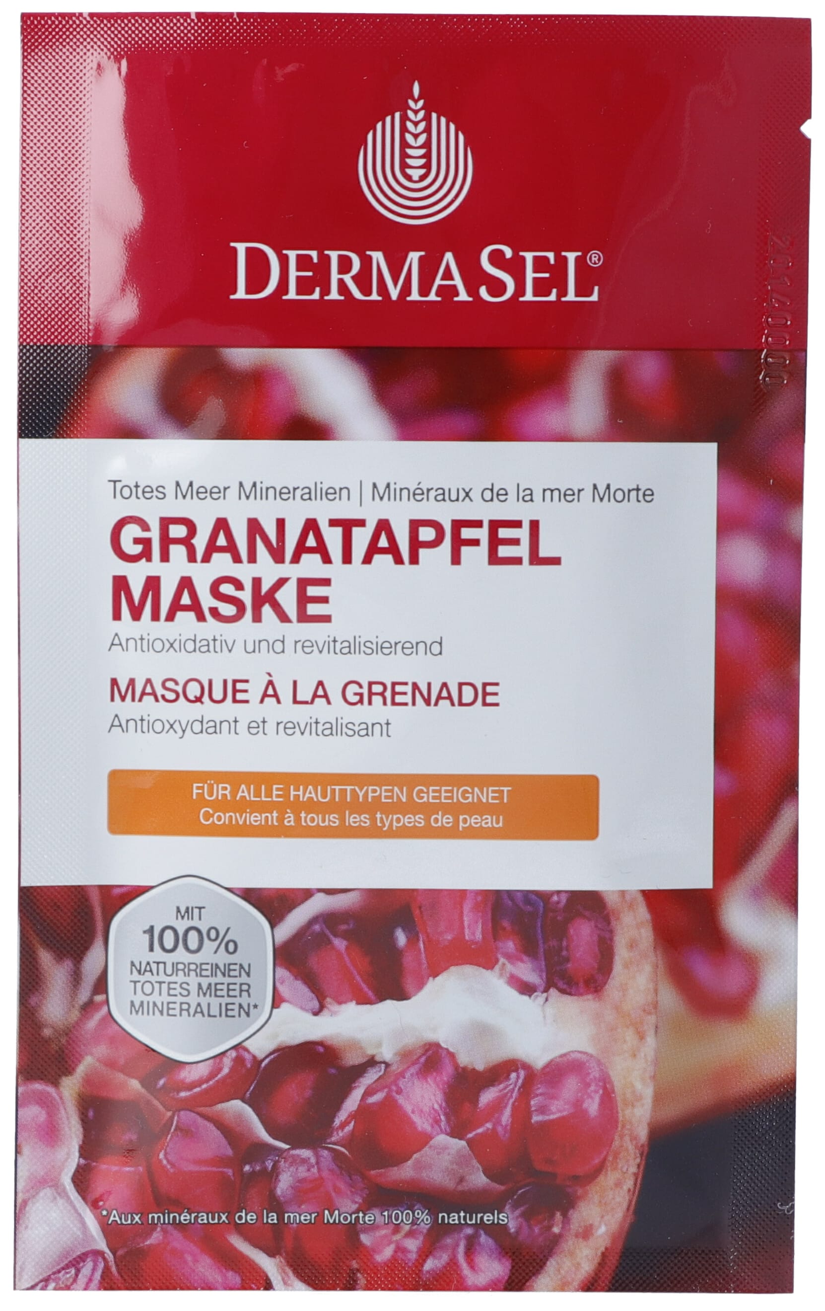 DERMASEL Maske Granatapfel D/F Btl 12 ml