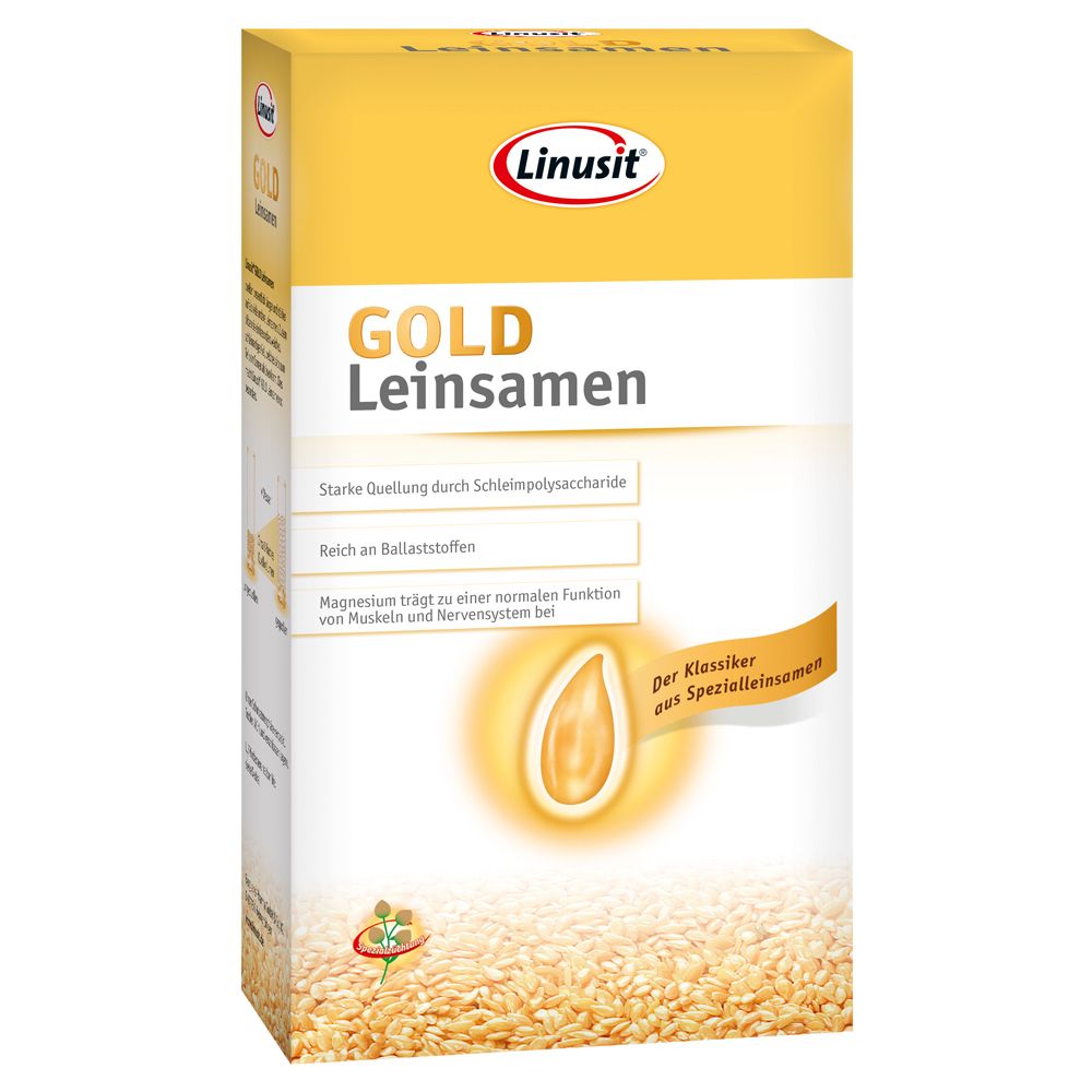 LINUSIT Gold Leinsamen Karton 250 g