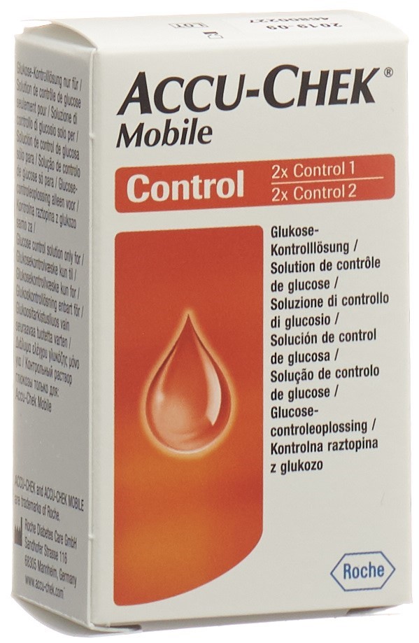 ACCU-CHEK Mobile Kontroll-Lösung 2x2