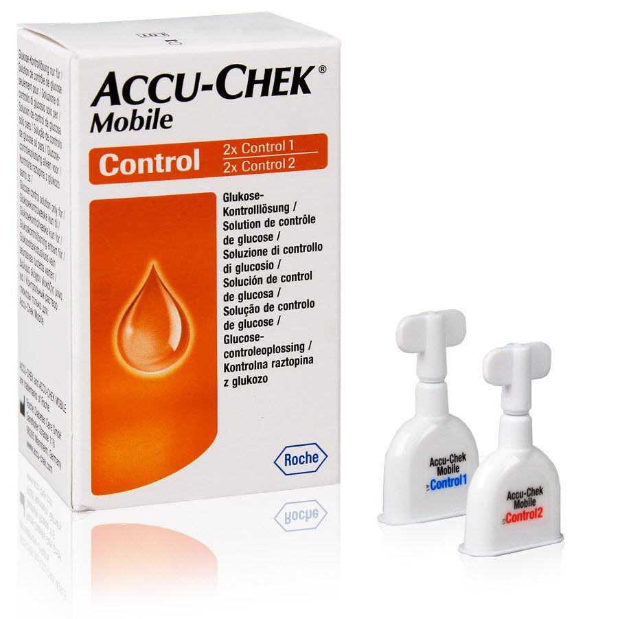ACCU-CHEK Mobile Kontroll-Lösung 2x2