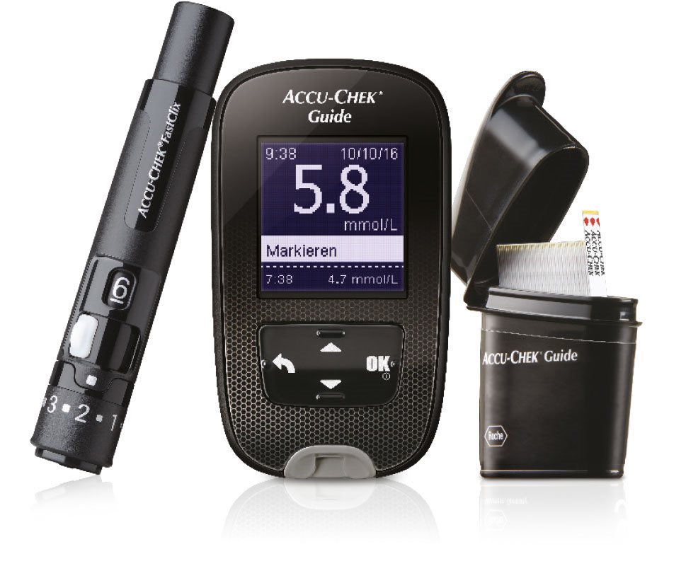 ACCU-CHEK Guide Set mmol/l inkl 1x10 Tests