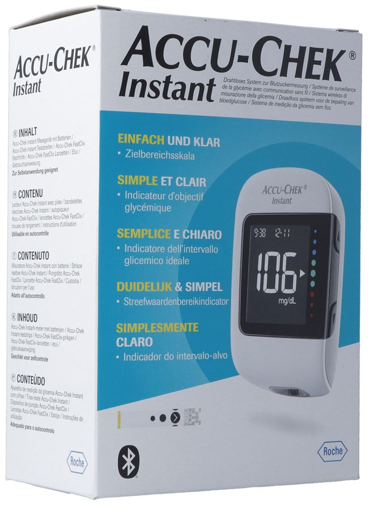 ACCU-CHEK Instant Set mg/dl inkl 1x10 Tests