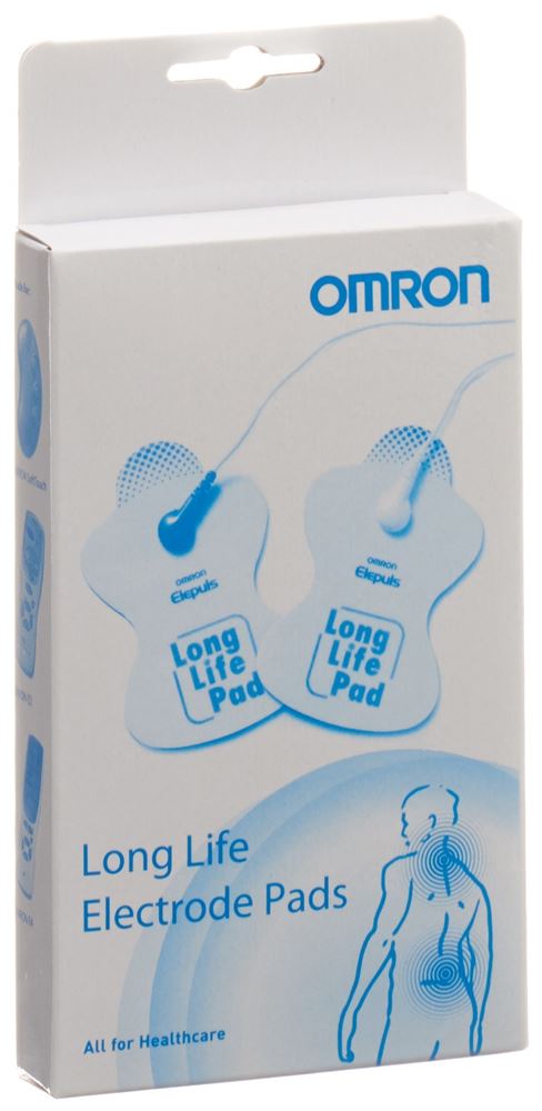OMRON Ersatzpads Long Life zu Tens 1 Paar