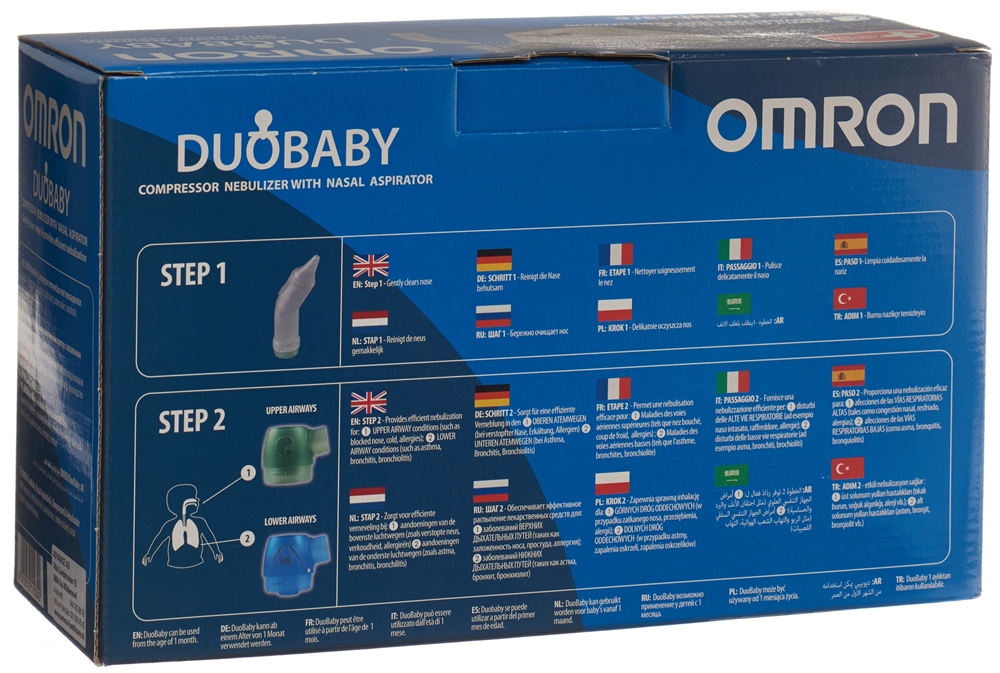 OMRON DuoBaby Inhalationsgerät