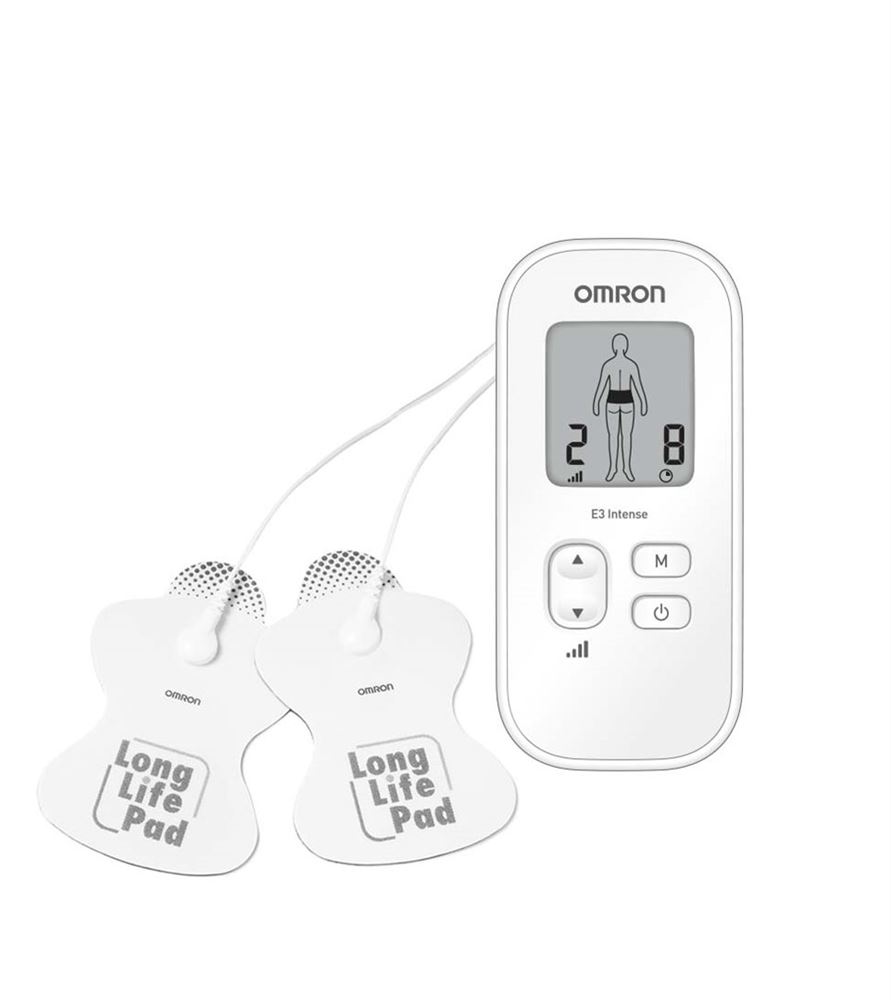 OMRON Tens E3 Nervenstimulation inklusiv Pads