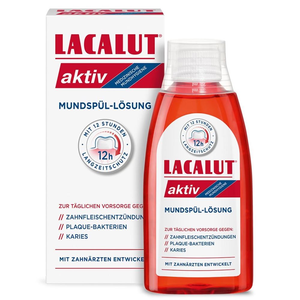 LACALUT aktiv Mundspül-Lösung 300 ml