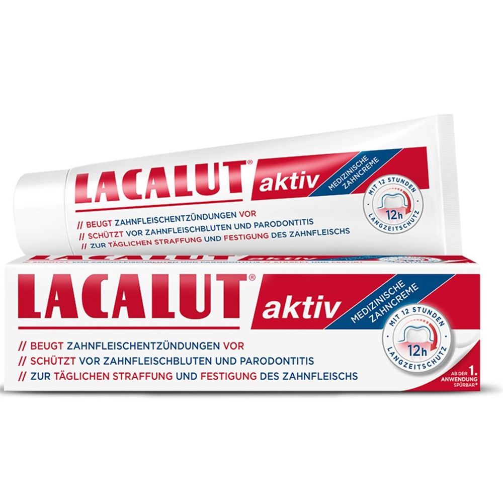 LACALUT aktiv Zahncreme 75 ml